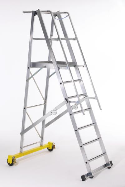 4 rung Zarges Waku Telescopic Ladder/Step